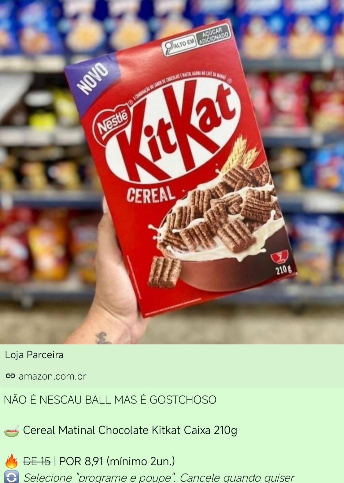 Oferta do grupo