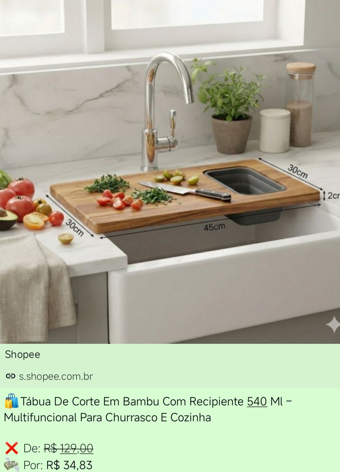 Oferta do grupo
